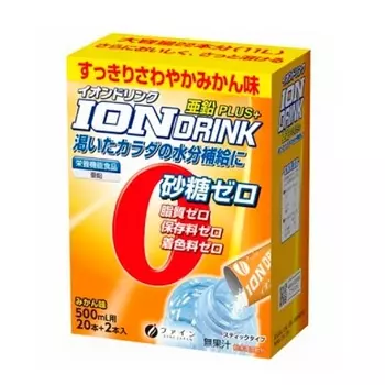 Fine Japan Ионный напиток с цинком 22 шт