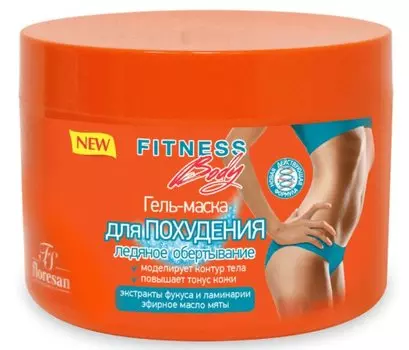 Фитнес Боди Гель-маска ледяное обертывание д/похудения туба 500 мл уп