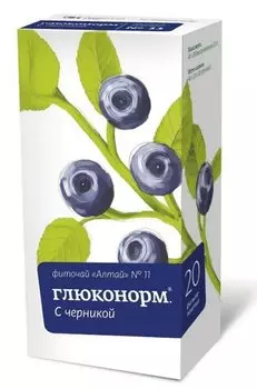 Фиточай Алтай № 11 Глюконорм Ччерника фильтр-пакеты 20 шт