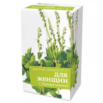 Фиточай Алтай № 2 Для женщин Боровая матка фильтр-пакеты 30 шт