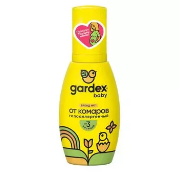 Gardex Baby Спрей от комаров для детей с 3 месяцев 75 мл