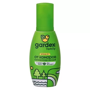 Гардекс Фэмили Спрей от комаров Алоэ 100 мл