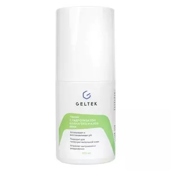Гельтек Тоник с гидролизатом коллагена и алоэ вера флакон 100 мл
