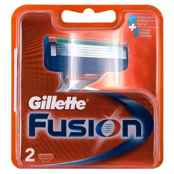 Gillette Фьюжн Пауэр Кассеты для бритвенного станка 2 шт