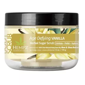 Hempz Скраб для тела сахарный Антивозрастной бан.176 г