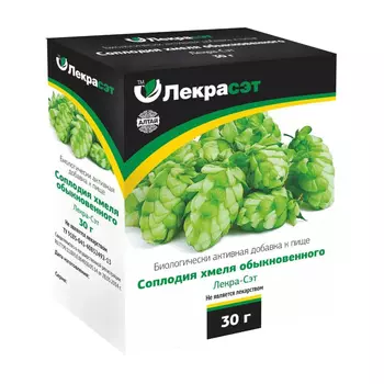 Хмель соплодия фиточай 30 г