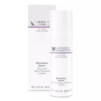 Janssen Cosmetics Oily Skin Сыворотка для проблемной кожи с серебром 30 мл