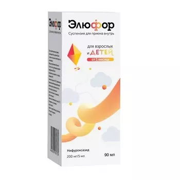 Элюфор 200 мг/5 мл суспензия для приема внутрь 90 мл