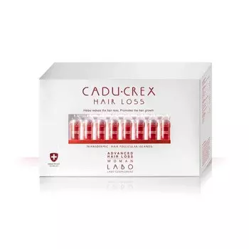 Кадукрекс Лосьон против выпадения волос для женщин при средней стадии выпадения волос 40 шт