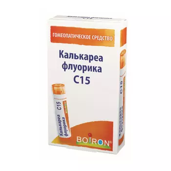 Калькареа флуорика С15 гранулы гомеопатические 4 г