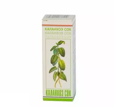 Каланхоэ сок раствор спиртовой для местного и наружного применения 20 мл