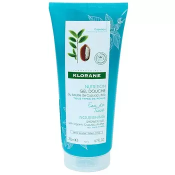 Klorane Гель для душа Вода Тиаре 200 мл