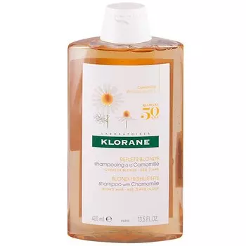 Klorane Шампунь для светлых волос с экстрактом ромашки 400 мл