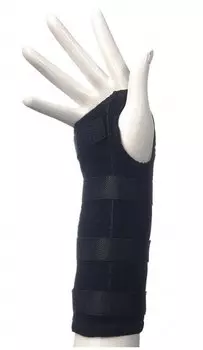 Комф-Орт Бандаж для лучезапястного сустава с анатом.шинами размер M (К-906) Левый