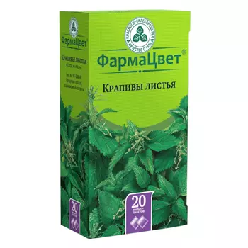Крапива листья фильтр-пакеты 1,5 г 20 шт