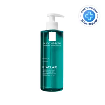 La Roche-Posay Effaclar Гель очищающий для проблемной кожи лица и тела микроотшелушивающий 400 мл