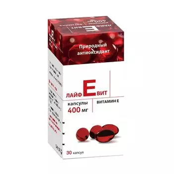 ЛайфЕвит 400 мг капсулы 30 шт