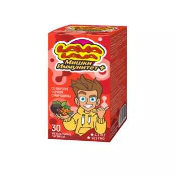 Лава Лава Мишки Иммунитет+ пастилки жевательные 30 шт