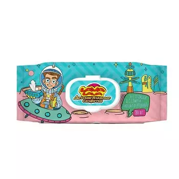 Лава Лава Салфетки влажные детские без отдушки 80 шт