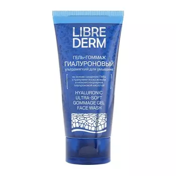 Librederm Гель-гоммаж гиалуроновый ультрамягкий для умывания 150 мл