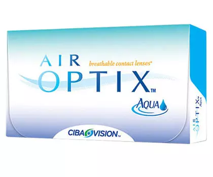 Линза контактная Air Optix Aqua BC=8,6 -4,75 6 шт