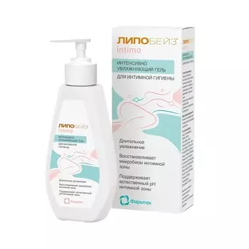 Липобейз Intimo Гель для интимной гигиены увлажняющий 200 мл