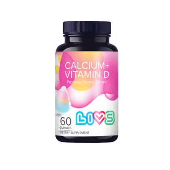 Ливс Кальций Плюс Витамин Д3 пастилки жев.60 шт Сахарная Вата-Фрукты-Ягоды