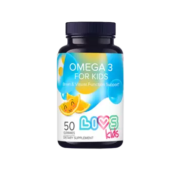 Ливс Омега-3 для детей пастилки жев.50 шт Апельсин