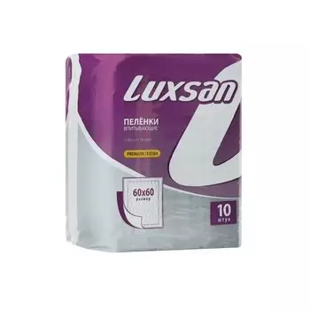 Люксан Премиум Экстра пеленка впитывающая 60 х 60 см 10 шт