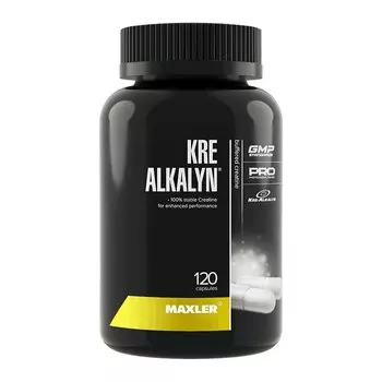 Maxler Kre-Alkalyn Креатин капсулы 120 шт