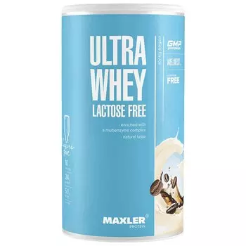 Maxler Ultra Whey Белковая сыворотка без лактозы порошок Кофе 300 г