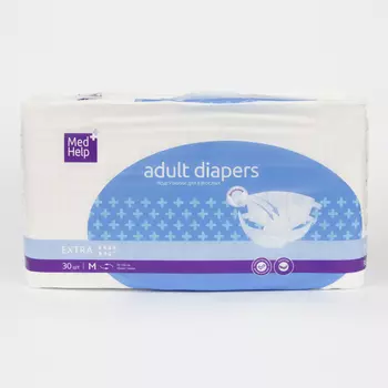MedHelp Подгузники для взрослых размер M 30 шт