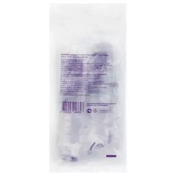 MedHelp Шприц трехкомпонентный для подкожного внутримышечного и внутривенного введения 10 мл 5 шт