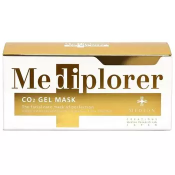 Медиплорер Маска гелевая для лица CO2 6 шт