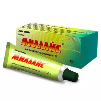 Миалайс 1% гель для наружного применения 20 г