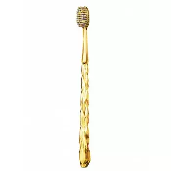 Montcarotte Ван Гог Зубная щетка мягкая Желтая