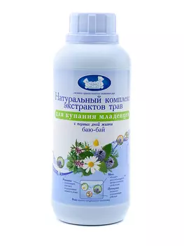 Наша Мама Баю-Бай комплекс экстрактов трав натур.для купания младенцев 500 мл