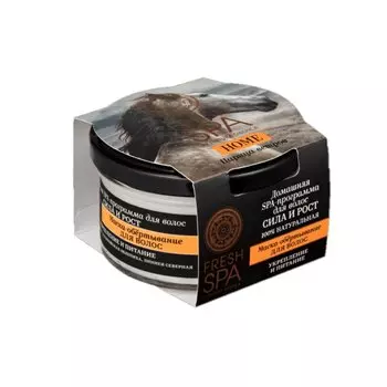 Natura Siberika Фреш Спа хоум Царица ветров Маска-обертывание для волос 170 мл