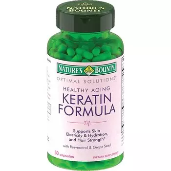 Nature's Bounty Кератин формула капсулы 50 шт