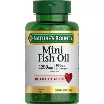 Nature's Bounty Рыбий жир 900 мг Омега-3 капсулы 90 шт