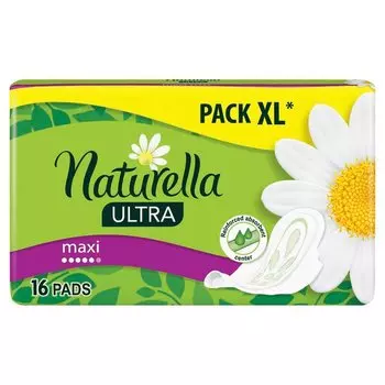 Naturella Ultra Camomile Прокладки гигиенические Макси 16 шт