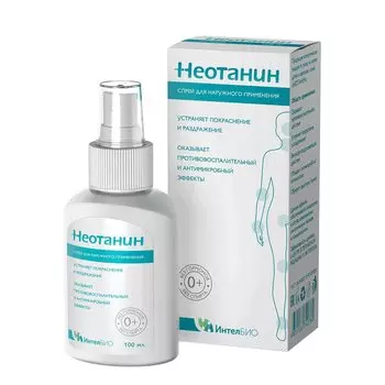 Неотанин спрей для наружного применения 100 мл
