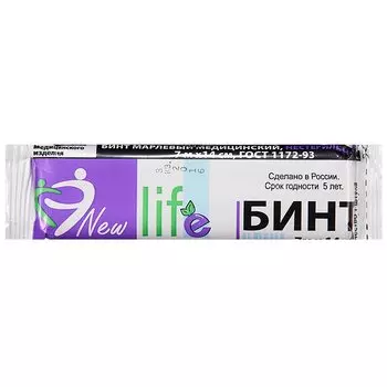 New Life Бинт марл мед н/стер 7 м х 14 см инд.уп/СТМ