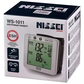 Nissei Тонометр автоматический WS-1011 на запястье