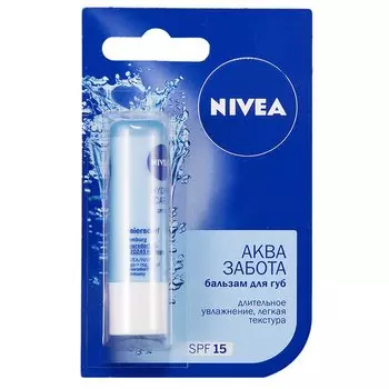 Nivea Аква-забота бальзам для губ вода-алоэ вера 4,8 г