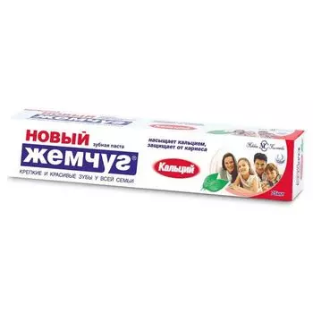 Новый Жемчуг Зубная паста Кальций 100 г