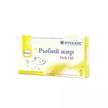 ОмегаДети Рыбий жир капсулы 30 шт