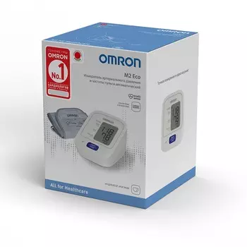 Omron Тонометр автоматический M2 Eco RU на плечо с манжетой 22-32 см
