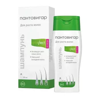 Пантовигар Шампунь для роста волос для женщин 200 мл