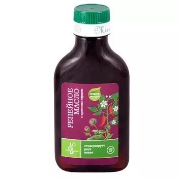 Зеленая Лавка Масло репейное с красным перцем 100 мл